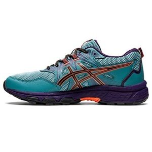 ASICS Women's Gel-Venture 8 Running Shoes, 9.5, Misty Pine/NOVA Orange